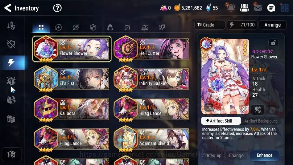 Epic Seven Accounts GLOBAL Unverif|New Era|2 ML(Rhiana&Luciel,Abyssal  image 15