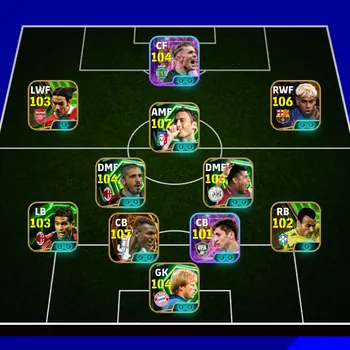 eFootball Accounts Legends & Iconic Players EFB MOBILE  [TS 3232] | BIG TIME DESAILLY,EPIC