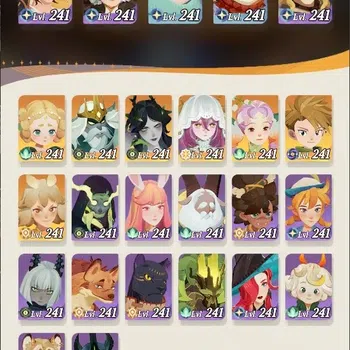 AFK Journey Accounts GLOBAL G237|Collab Digimon (Gabumon)+Aurora +3 Hero Selector|49K DM|21 SC,30 Rate Up,62 Epic,447 Invite
