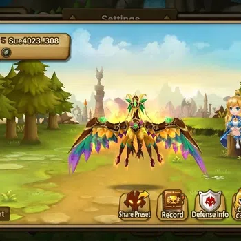 Summoners War: Sky Arena Accounts Starter GLOBAL | NB 5 TESHAR,Starter Gacha 115 12Y+160 11Y Scrool, 3 Legendary All