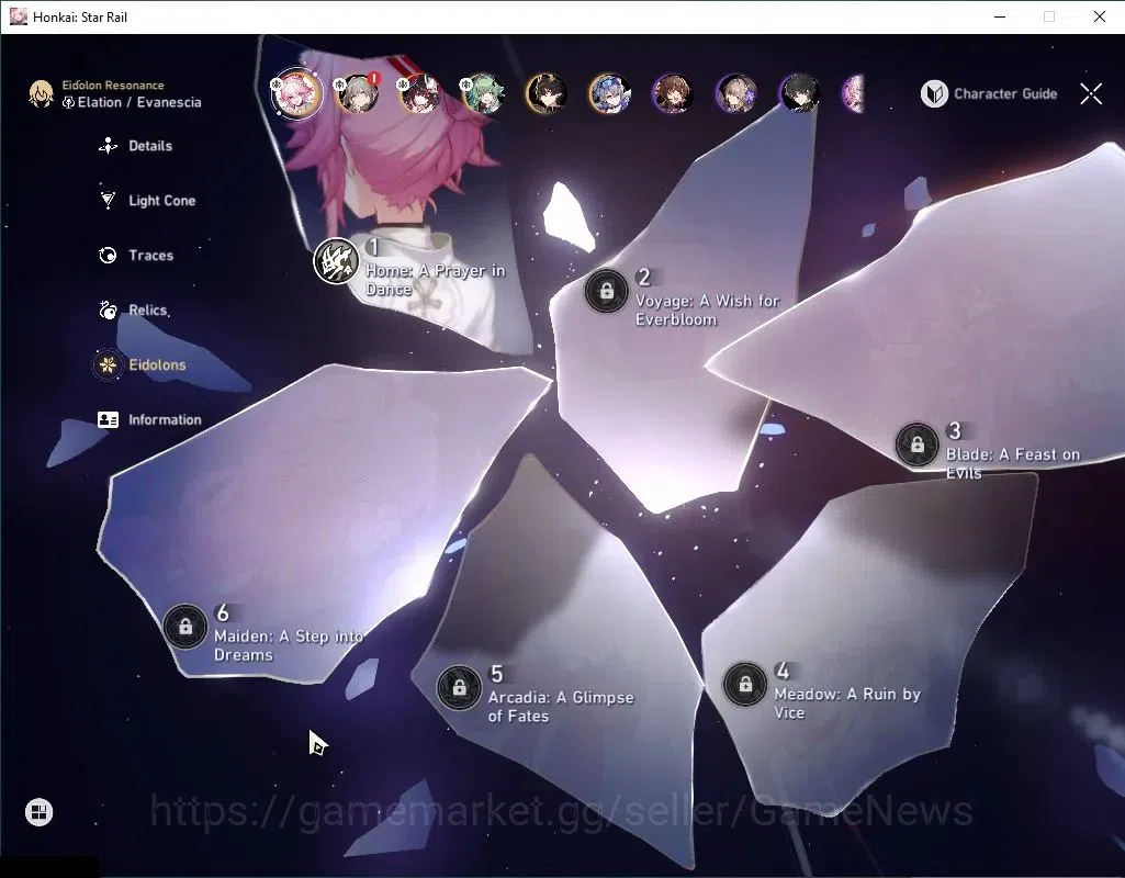 Honkai Star Rail Accounts Asia|TL 42|5 Limited|EvanesciaE1,HuohuoE1,Sparkle, image 5