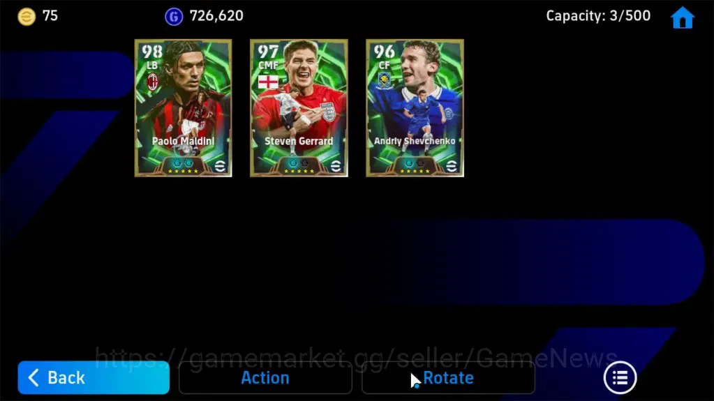 eFootball Accounts Legends & Iconic Players Android|BigTime Ronaldinho G,Epic Paolo Maldini,Gerrard,Andriy S,ShowTime TFFC26 8