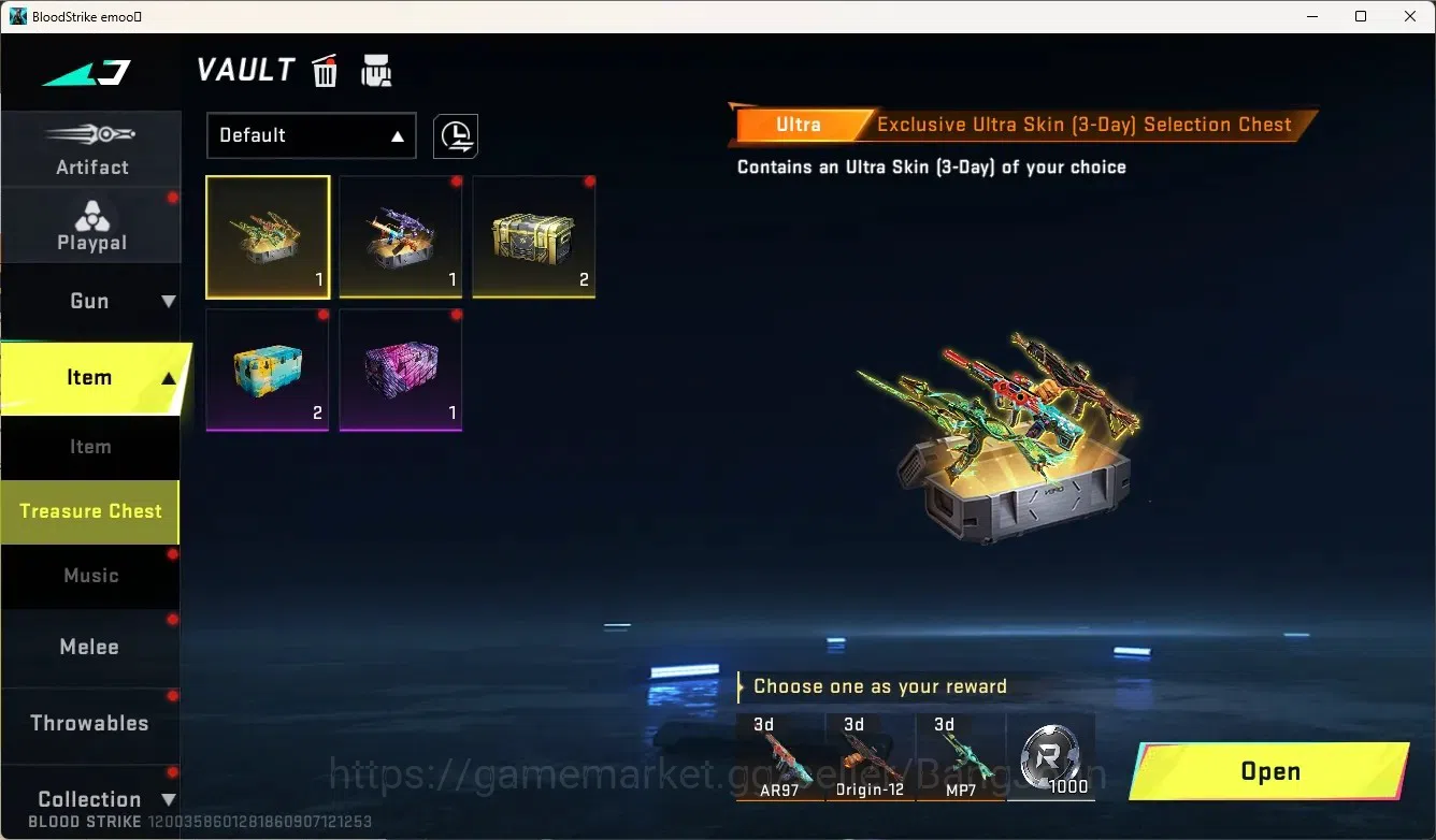 Blood Strike Accounts Collab Skin ASIA |4 Collab Gun [AOT&7DS]|3 Limited Gun|5 Ultra Gun|Limited Butterfly Knife|1 15