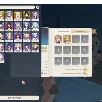 Genshin Impact Accounts Reroll Asia|AR 34|2 Limited + 2 Standard + 1 (*5 Weapon)|Varesa & Escoffier|Mizuki & Tighnari|BD