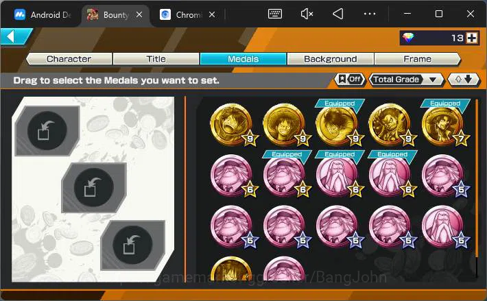 One Piece Bounty Rush Accounts Others GLOBAL|EX 1 |PR 5|T5E St.Nusjuro,etc|Log Bandai|Check SS|OPBR206 3