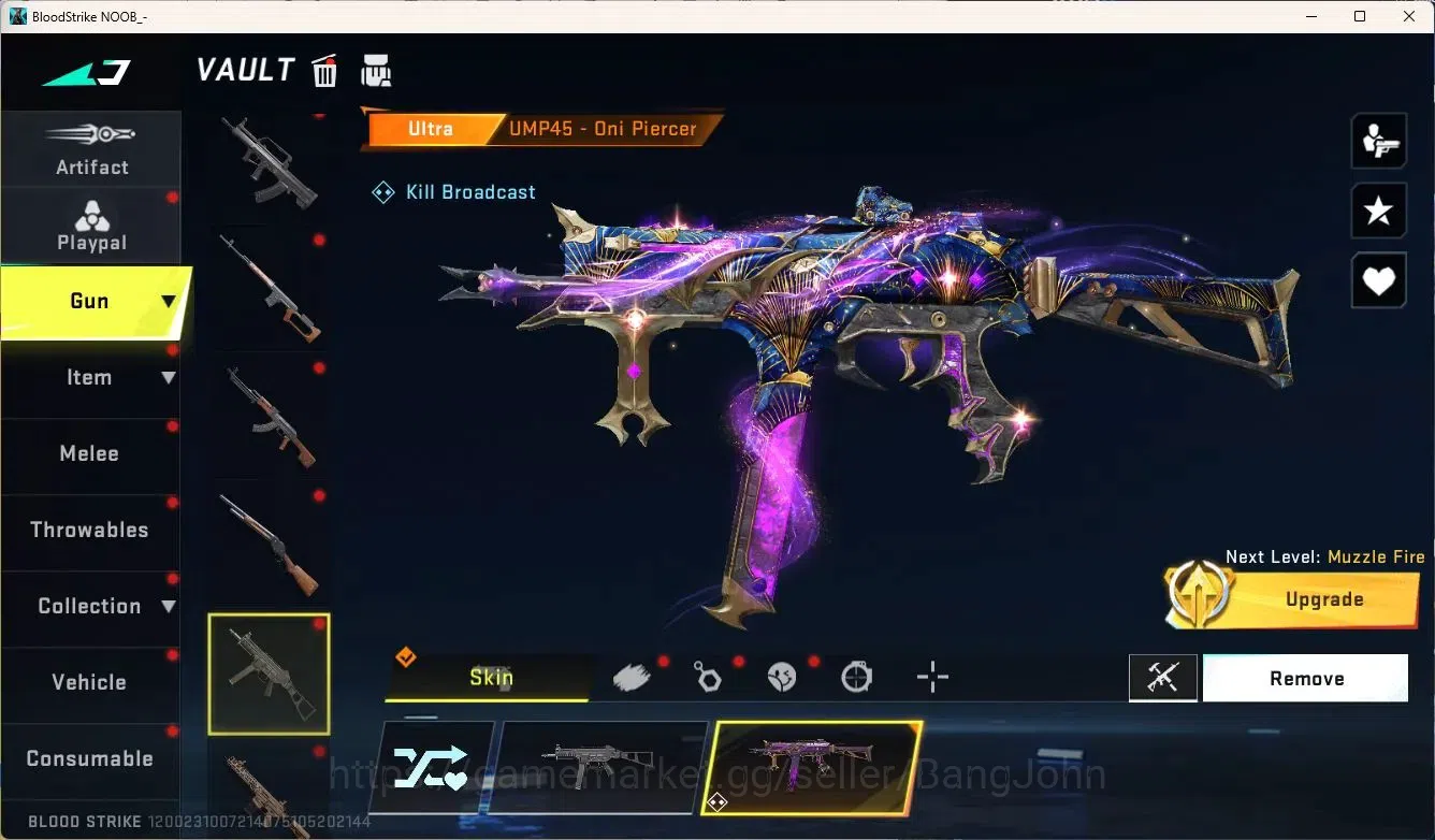 Blood Strike Accounts ASIA | 7DS Kar98K,Oslo|3 Ultra Strikers(Katya,Spik image 13