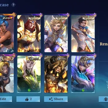 Mobile Legends: Bang Bang Accounts Collector Global|126H 217S|Exalted|KOF Karina|Collector Natalia|3 Lightborn|3 Dragon