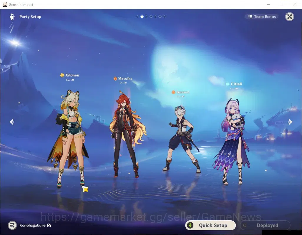 Genshin Impact Accounts ASIA|AR 57|PreTeam Mavuika|10 Limited + 2 (*5Weapo image 1