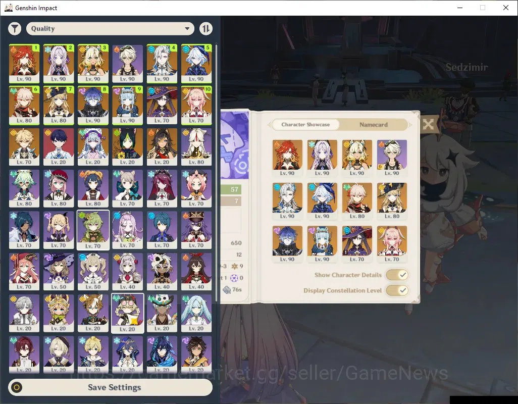 Genshin Impact Accounts ASIA|AR 57|PreTeam Mavuika|10 Limited + 2 (*5Weapo image 2