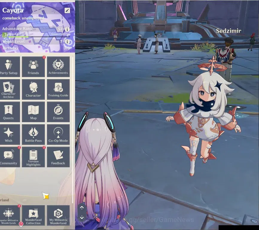 Genshin Impact Accounts ASIA|AR 57|PreTeam Mavuika|10 Limited + 2 (*5Weapo image 3