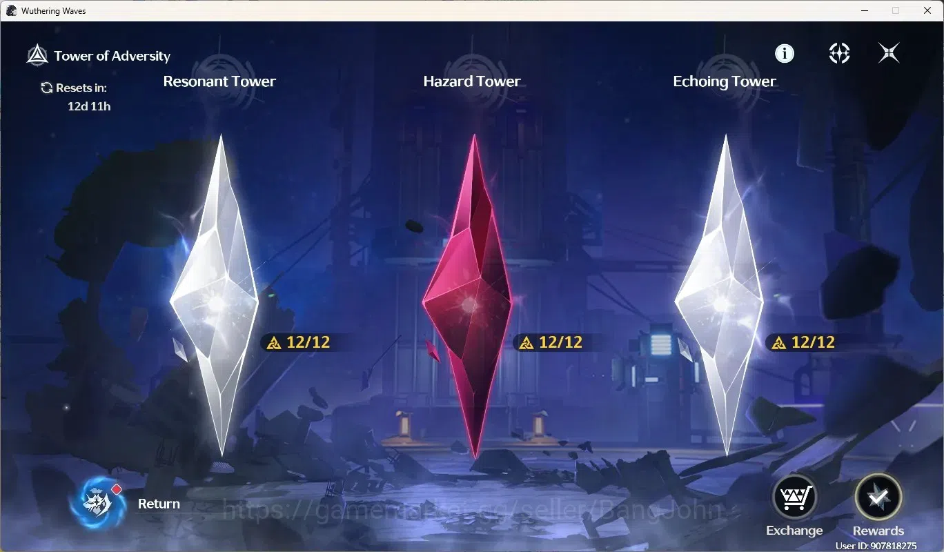 Wuthering Waves Accounts Starter SEA|UL 50|Rank 6|4 Char Limited [Cartethyia Rc3,Lucilla]+Sign,Lucy,Rebecca|Mc Male|TakeMail 11