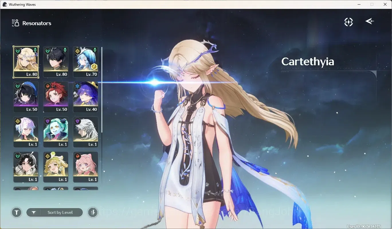 Wuthering Waves Accounts Starter SEA|UL 50|Rank 6|4 Char Limited [Cartethyia Rc3,Lucilla]+Sign,Lucy,Rebecca|Mc Male|TakeMail 2