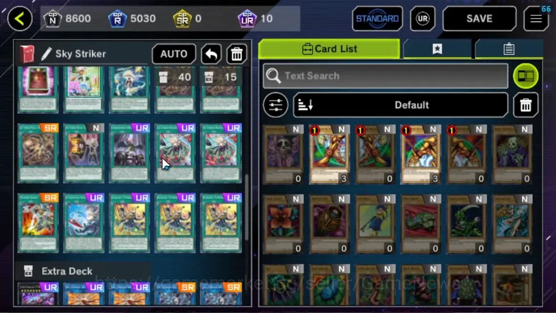 Yu-Gi-Oh! Master Duel Accounts Mid-Level Lv 18|20 Deck|VSK9,Yummys,Dracotail,KEWL,Sky Striker,Time Lord,Etc|Ranked 9