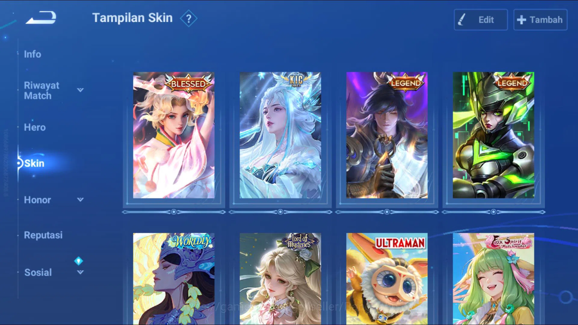 Honor of Kings Accounts [GLOBAL] 93 Heroes & 70 Skins | BLESSED CHARLOTTE  image 4