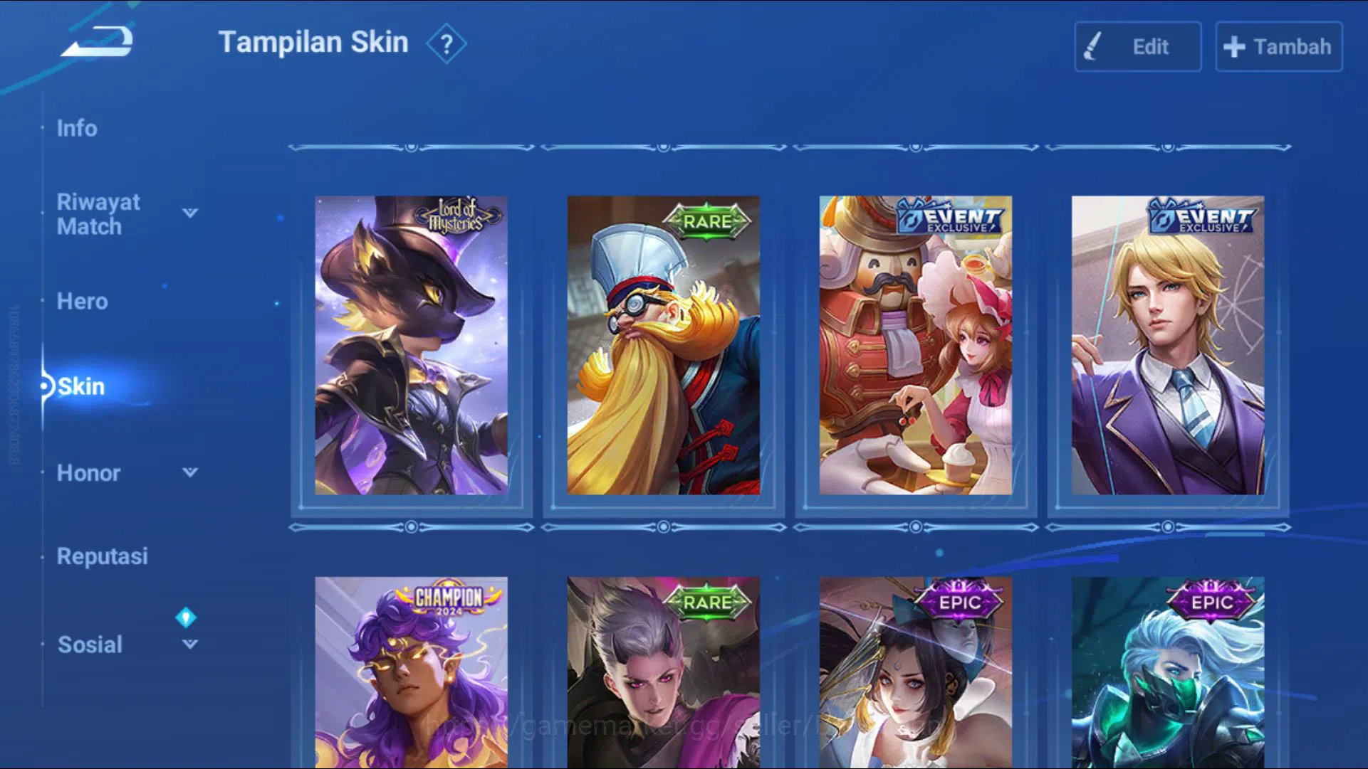 Honor of Kings Accounts [GLOBAL] 93 Heroes & 70 Skins | BLESSED CHARLOTTE  image 6