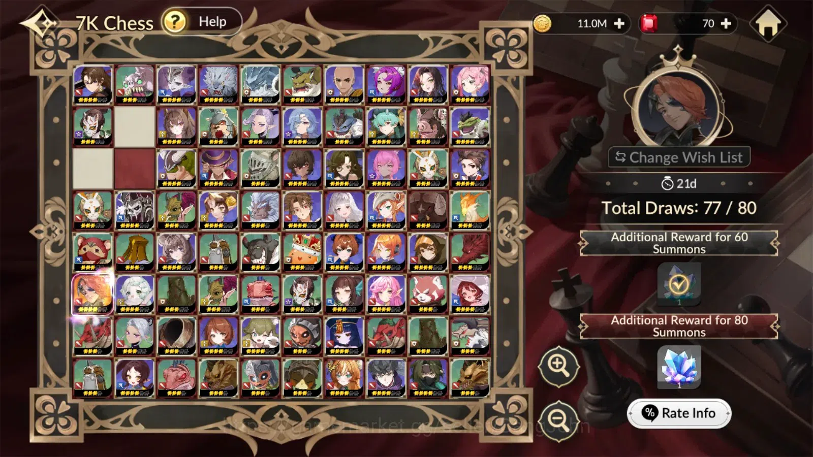 Seven Knights Re:Birth Accounts Global|4EX7(TC4Juri,TC2Fai,Melia,Rosie)21TC6(Dello image 16