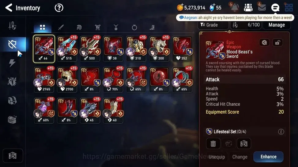 Epic Seven Accounts GLOBAL Unverif|New Era|2 ML(Rhianna&Luciella,Comma image 10