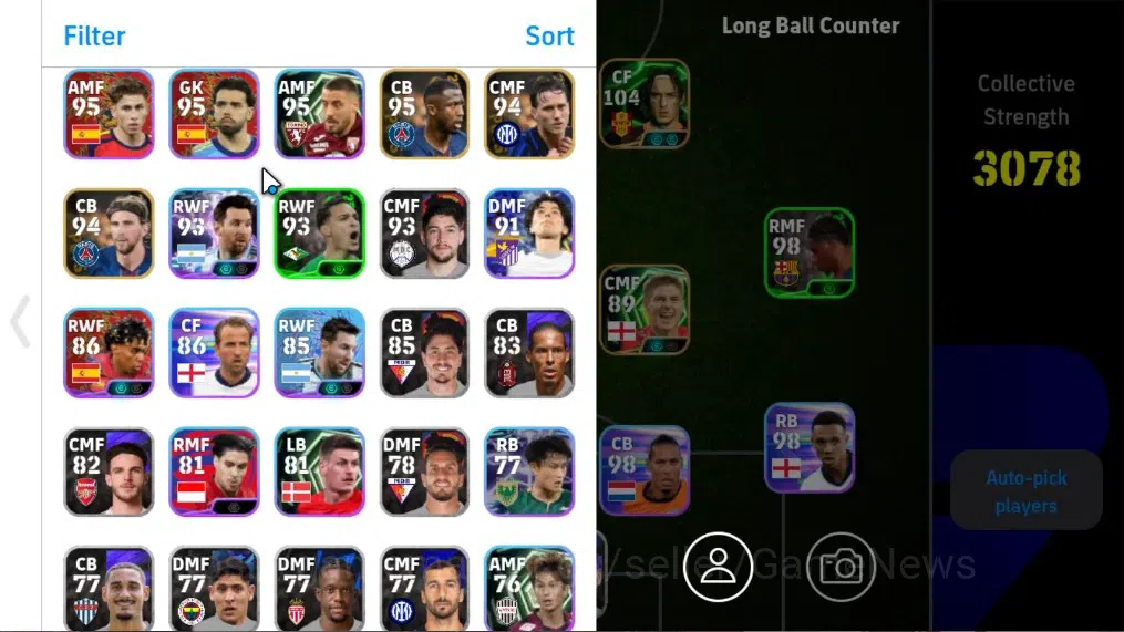 eFootball Accounts Android|BigTime Federico Dimarco|Epic Pele,F.Totti image 2