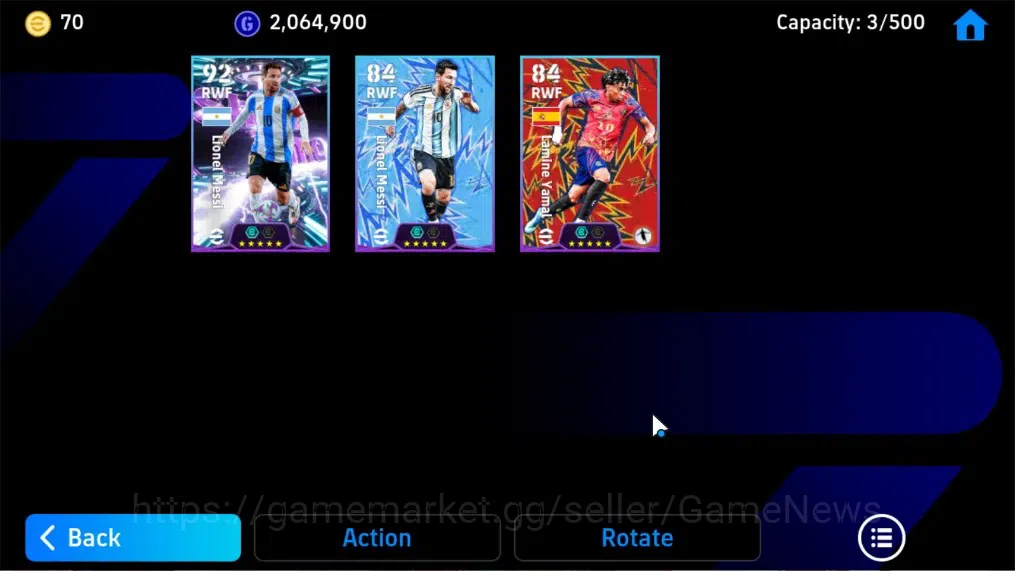 eFootball Accounts Android|BigTime Federico Dimarco|Epic Pele,F.Totti image 9