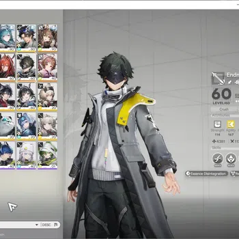 Arknights: Endfield Accounts ASIA|Lv 58|Ready gacha|58k Oro,99 Ori,2k Ars|6 SSR (3 Limited) + 11 (*6