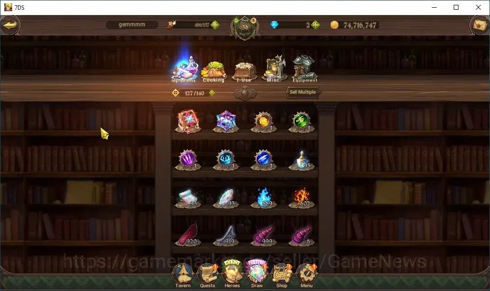 The Seven Deadly Sins: Grand Cross Accounts Global|242 LS|2,1M CC|2 LR+8 UR+Collab ReZero|QDia image 15