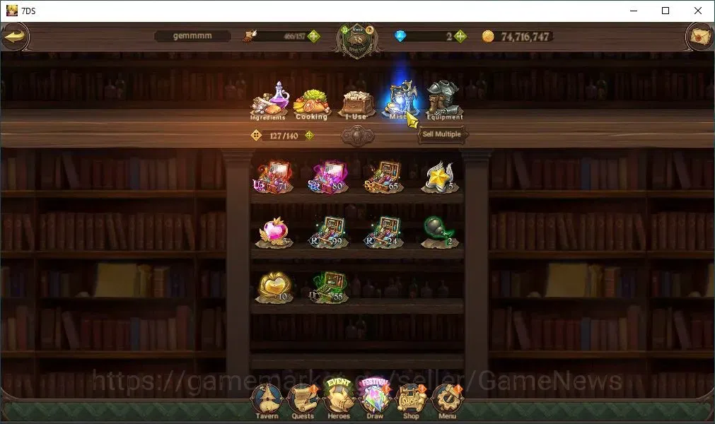 The Seven Deadly Sins: Grand Cross Accounts Global|242 LS|2,1M CC|2 LR+8 UR+Collab ReZero|QDia image 18