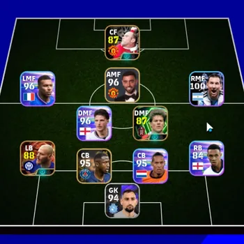 eFootball Accounts Others Android|Power 2855|Big Time Federico Dimarco|Epic Xabi Alonso,Wayne Rooney|Show Time Lamine