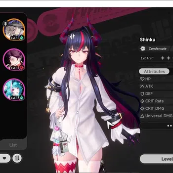 Neverness to Everness Accounts Global NA|HL 3|2 S Class|1 Limited (Shinku)+(Jiuyuan)+1 S-Class Selectr Box|Selector ON|Under