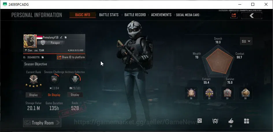 Arena Breakout Accounts [MOBILE] Lv30|SV 20,1M|CV 12,6M|MF Hoddie|Koi MDR, image 2