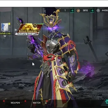 Blood Strike Accounts Collab Skin ASIA|2 ETERNAL Zero Oda,QBZ95 Whisper Lv3|Collab SCAR Eva,MCX Eva,Ultra AUG Flame,SKS