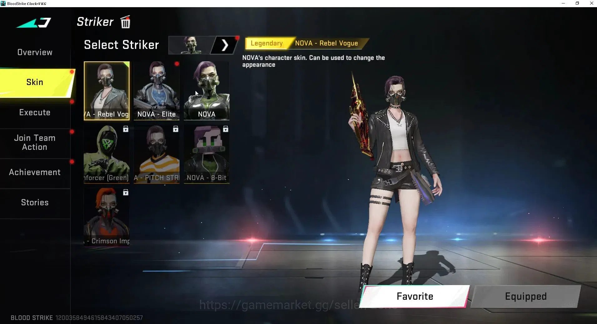 Blood Strike Accounts ASIA|Premium Account|30 Striker Skins|49 Gun Skins image 14