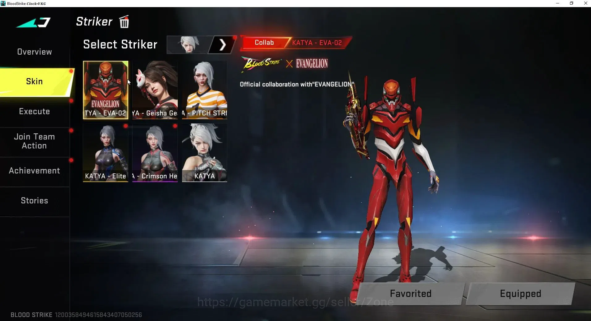 Blood Strike Accounts ASIA|Premium Account|30 Striker Skins|49 Gun Skins image 3