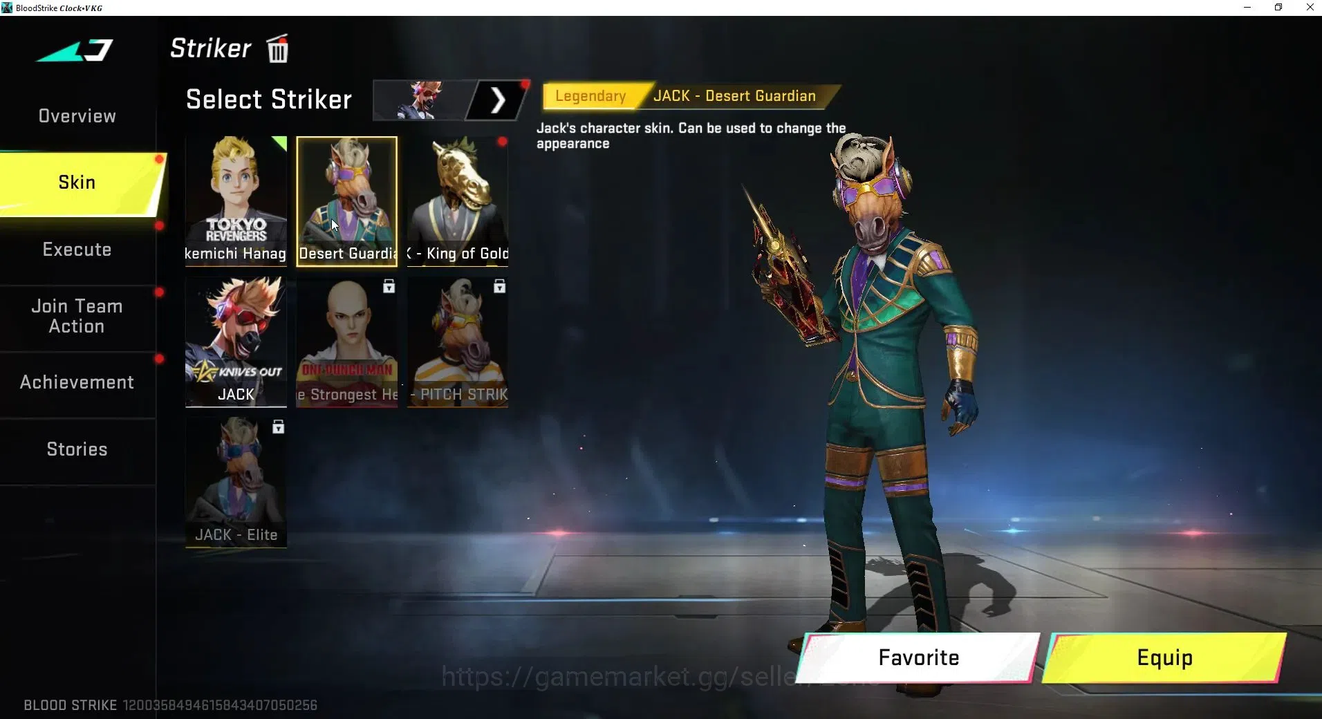 Blood Strike Accounts ASIA|Premium Account|30 Striker Skins|49 Gun Skins image 8