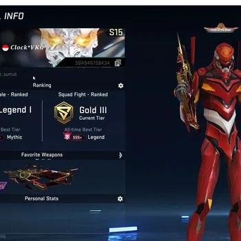 Blood Strike Collab Skin ASIA|Premium Account|30 Striker Skins|49 Gun Skins image 1