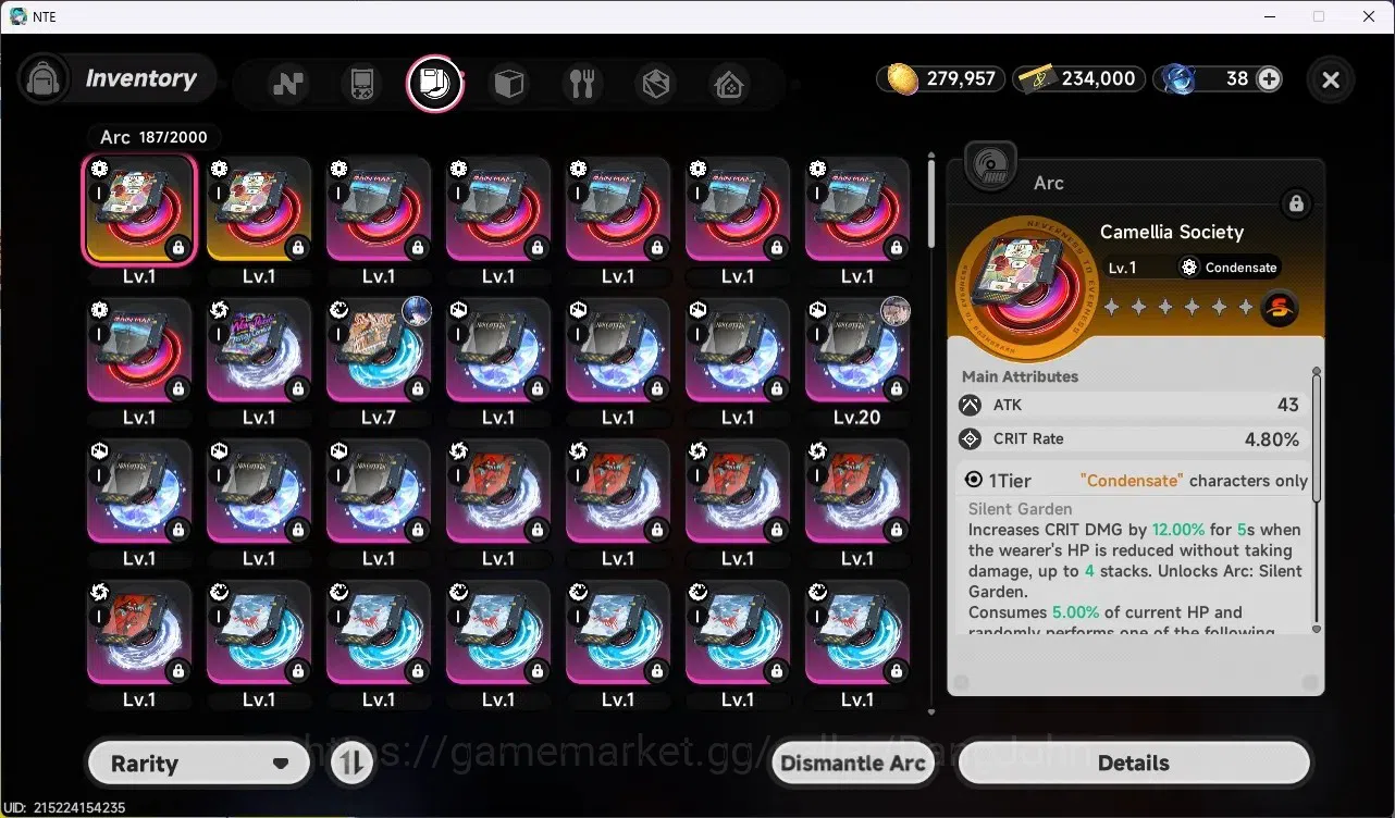 Neverness to Everness Accounts NA | Hunter Lv 12 | 7 S-Class (Lacrimosa Awaken 1) image 10