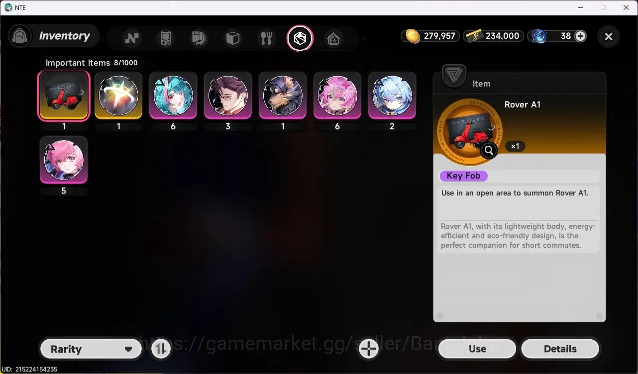 Neverness to Everness Accounts NA | Hunter Lv 12 | 7 S-Class (Lacrimosa Awaken 1) image 13