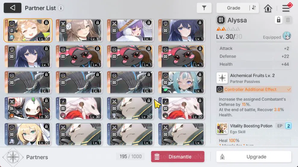 Chaos Zero Nightmare Accounts GLOBAL Lv 34|4 SSR[RitaM1,Narja,Kayron,Luke]+8 SR [BerylM5,NiaM2,CassiusM1,TressaM5,Etc]+12 SR 5