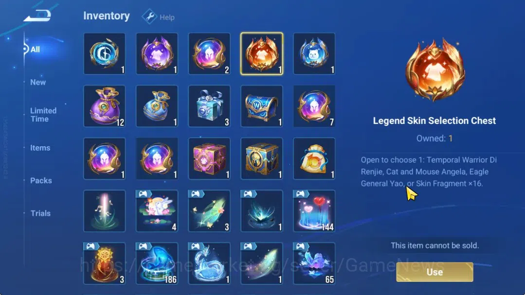 Honor of Kings Accounts Hero112 Skin121|Sanxingdui Hou Yi,LOTM Yango,GM Ga image 11
