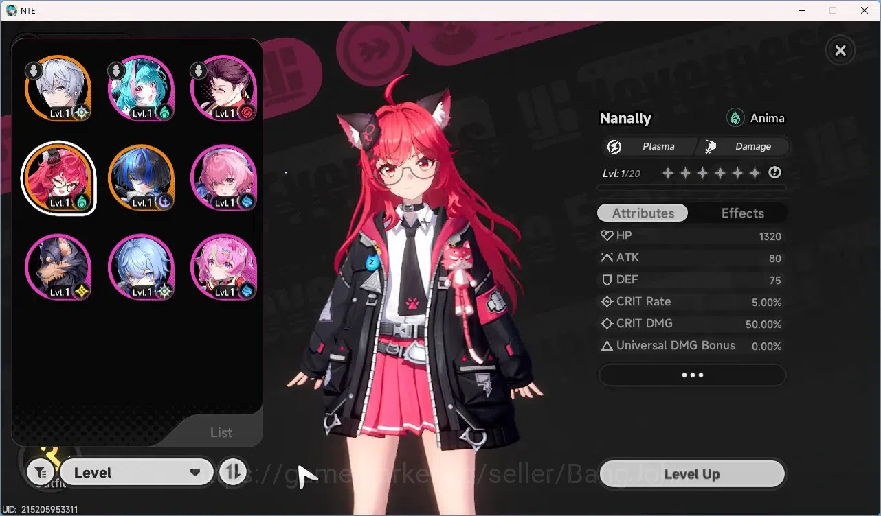 Neverness to Everness Accounts EU | Starter Lv 3 | 1 SSR (Daffodill)+ 8 SR + Glid image 8