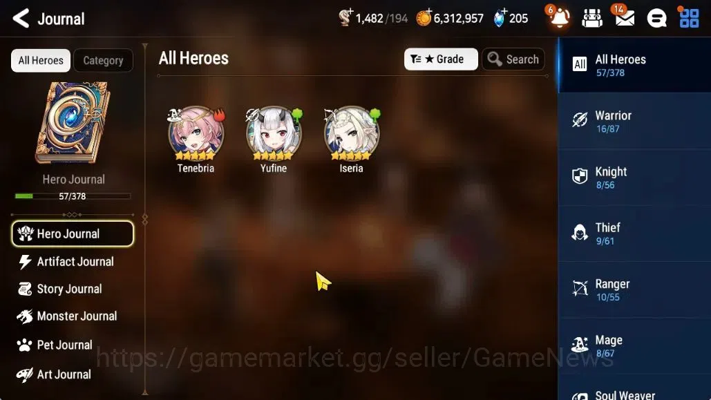 Epic Seven Accounts Global Unverif|New Era|2 ML(Salome,DB Senya)Iseria image 7