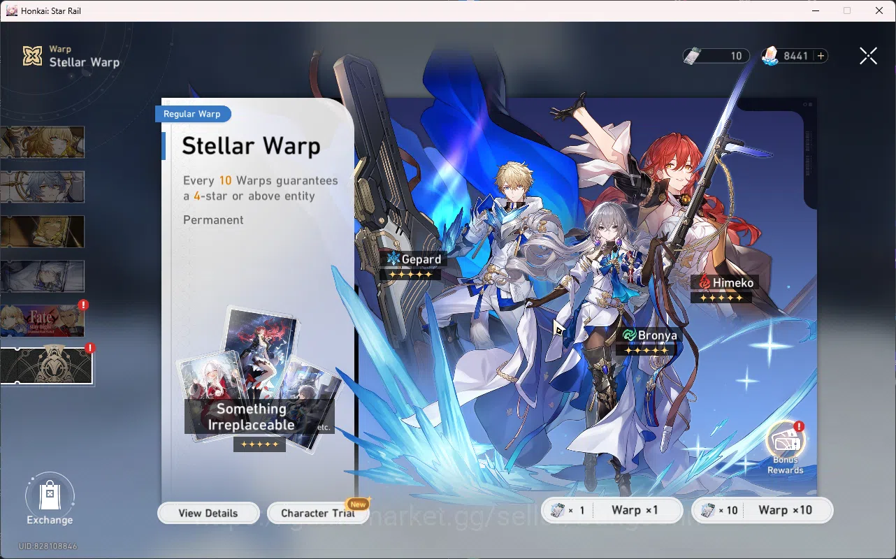 Honkai Star Rail Accounts ASIA | TL 70 | 15 Limit | Rate-Off | 11.6k+ Jades image 8