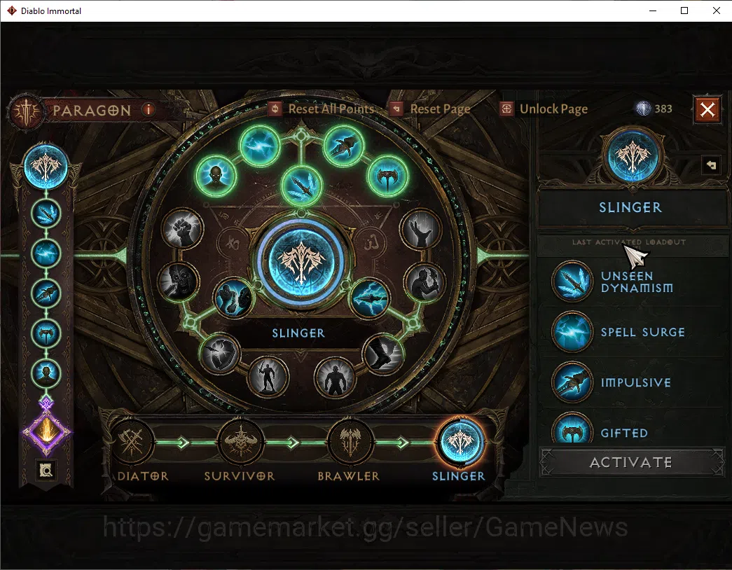 Diablo Immortal Accounts SA-Malah|CS ON|Lv60(531)|Necromancer|CR 34k|Reso 4 image 10