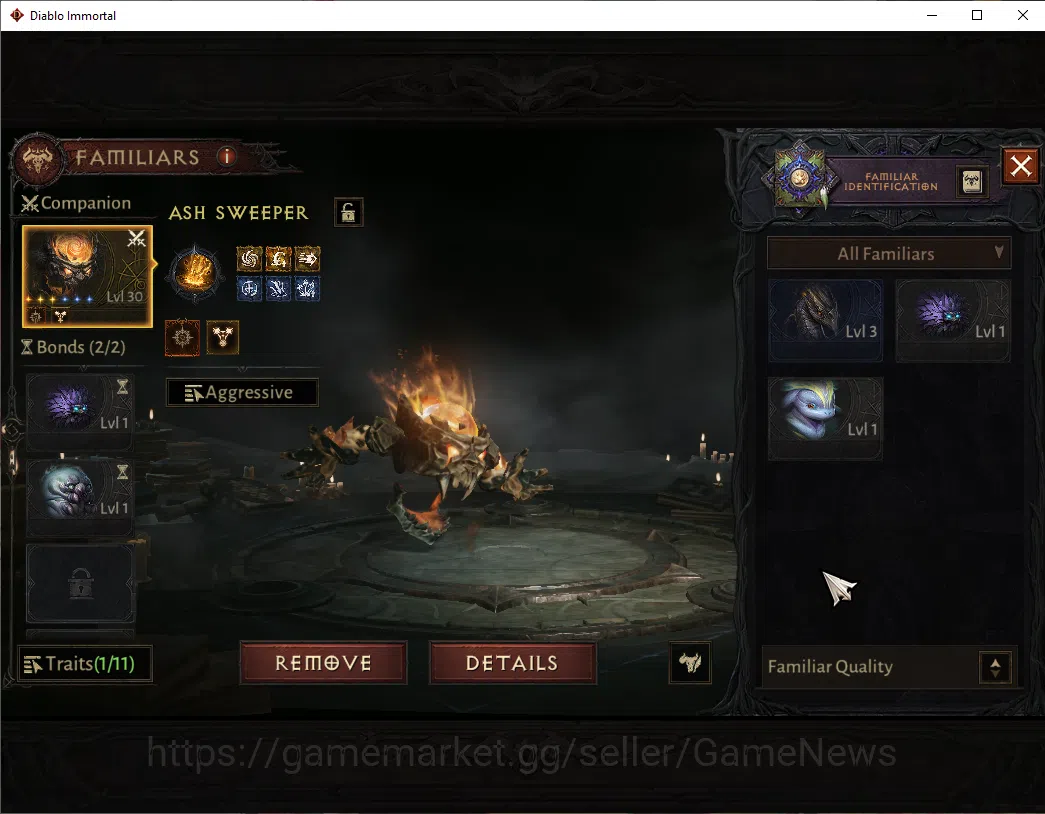 Diablo Immortal Accounts SA-Malah|CS ON|Lv60(531)|Necromancer|CR 34k|Reso 4 image 12