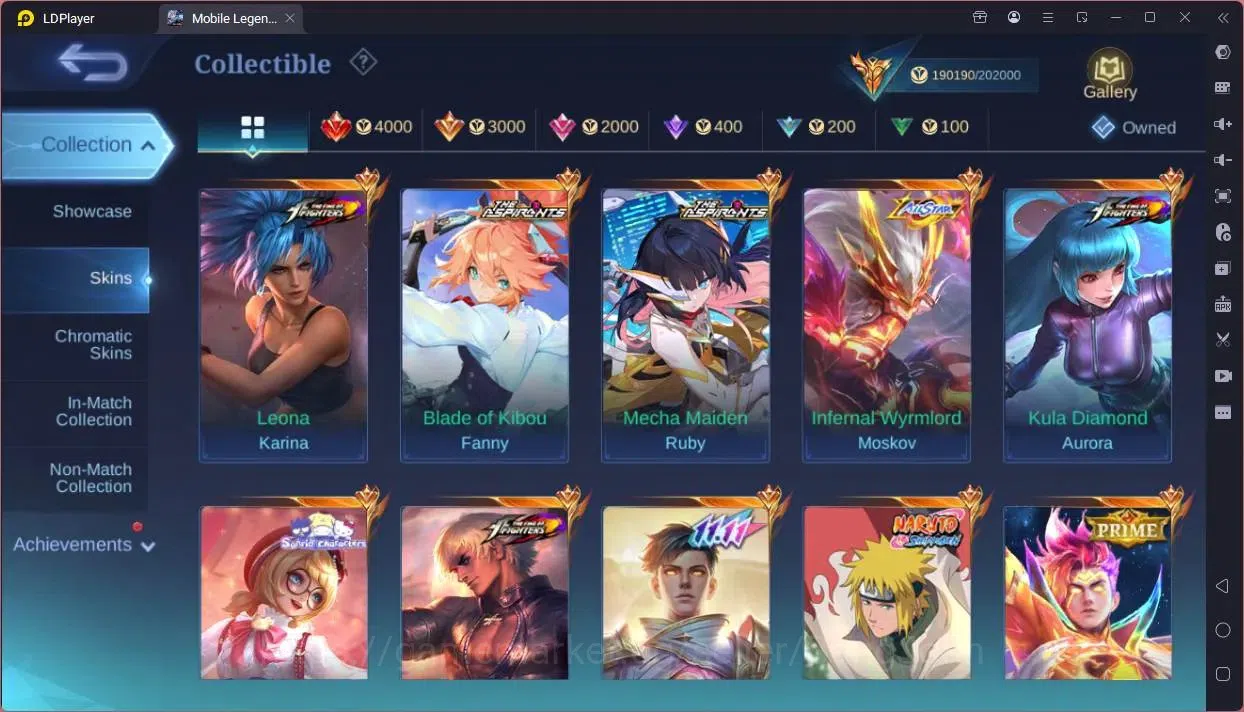 Mobile Legends: Bang Bang Accounts Global|Hero 132|Skin 460|Mega|Legend Franco,Johnso image 8