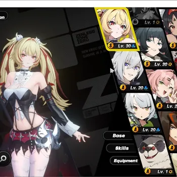 Zenless Zone Zero Accounts Starter Asia|IK 32|S1 CH1|2 Limited| Claret Flint,(Jane Doe+Sign) +1 STD Char (Nekomata)|MC