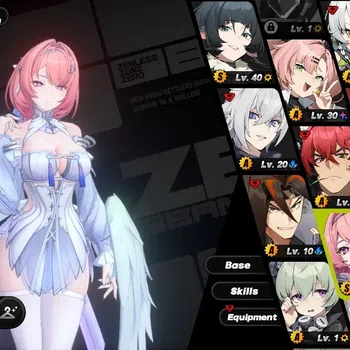 Zenless Zone Zero Accounts Starter ASIA IK 33|S1 CH 1|2 Limited (Ramielle Dan, Jane Doe +Sign) +1 Std Koleda|All Unset|MC