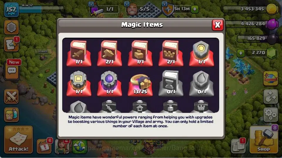 Clash of Clans Accounts Global | TH 14-BH 7 | LVL 157 | AQ 80 ,MP 52 ,GW 5 image 4