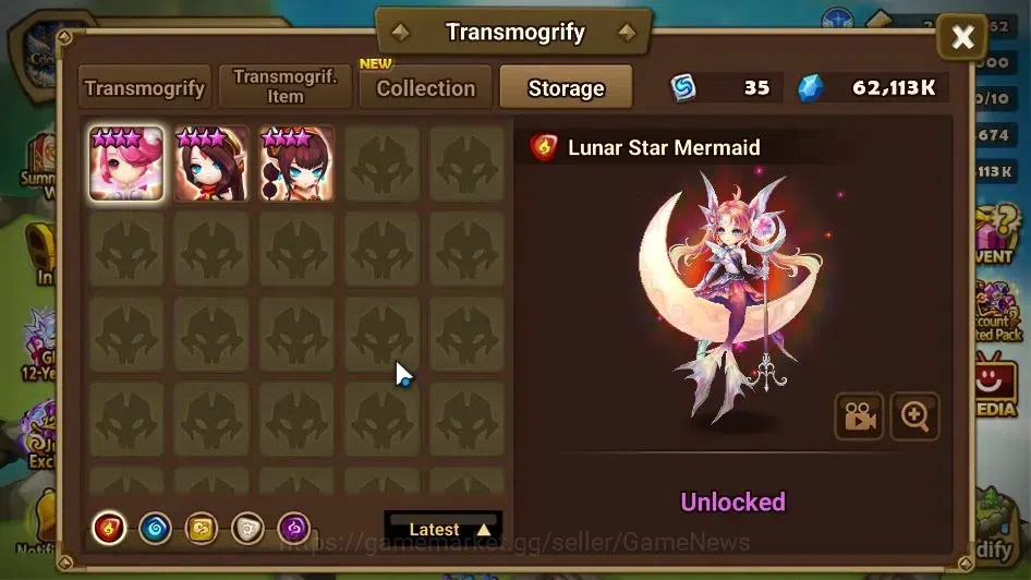 Summoners War: Sky Arena Accounts EU LV 91| 1 LD ( Lucifer )+ 4 Total NB5[ Leo,Liam, image 17