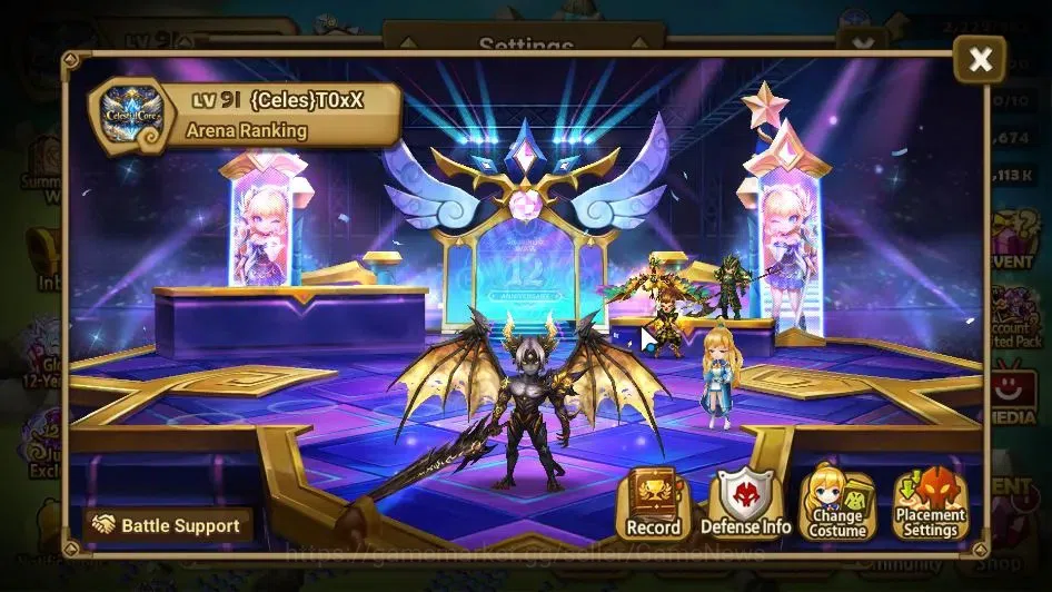 Summoners War: Sky Arena Accounts EU LV 91| 1 LD ( Lucifer )+ 4 Total NB5[ Leo,Liam, image 2