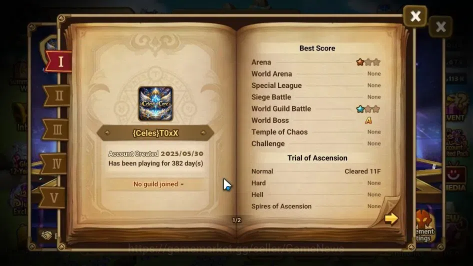 Summoners War: Sky Arena Accounts EU LV 91| 1 LD ( Lucifer )+ 4 Total NB5[ Leo,Liam, image 5